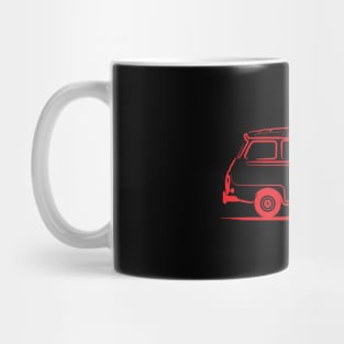 Renault Estafette Red Mug